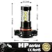 JDM ASTAR Bright White Max 80W High Power 5202 5201 LED Fog Light Bulbs