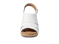 Rockport Women's Briah Sling Wedge Sandal, White