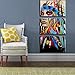 JESC Wall Painting Canvas Painting Native American Girl Feathered Women Modern Indian Girl for Hallway Living Room Bedroom Only Decor Luxury Wall Framed Ready to Hang (12x18inchx3)