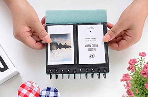Blue Mini Portable Album Photos Valentine Mother Day Gift For Baby Birthday Gifts Leaves Home Decor Young Commemorate