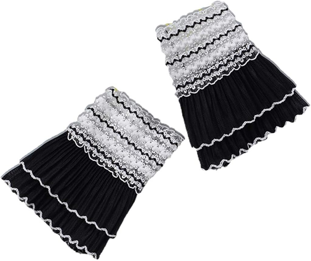 Women Fake Sleeves AllMatch Lace Decorative Dress Sleeves