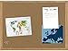MasterVision Maya Series Self-Healing Cork Bulletin Board, Wall Mounting Push Pin Cork Board, 24