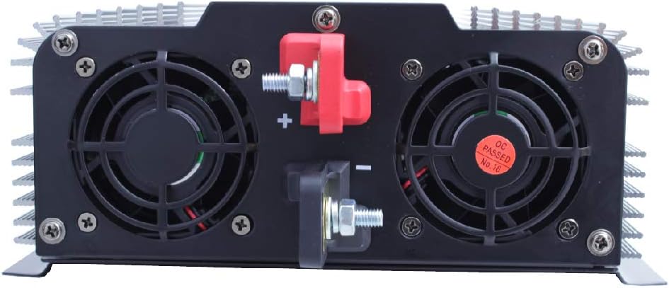 GoWISE Power PS1004 3000W Continuous 6000W Surge Peak Power Pure Sine Wave Inverter with Starter Cables and 4 Output Sockets: Automotive