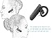 Bluetooth Headset, Thanku Earbuds V4.2 Wireless Headphones Earphones Noise Cancelling with Mic HandsFree for Business/Office/Driving In-Ear Earpieces for iPhone and Android-Black