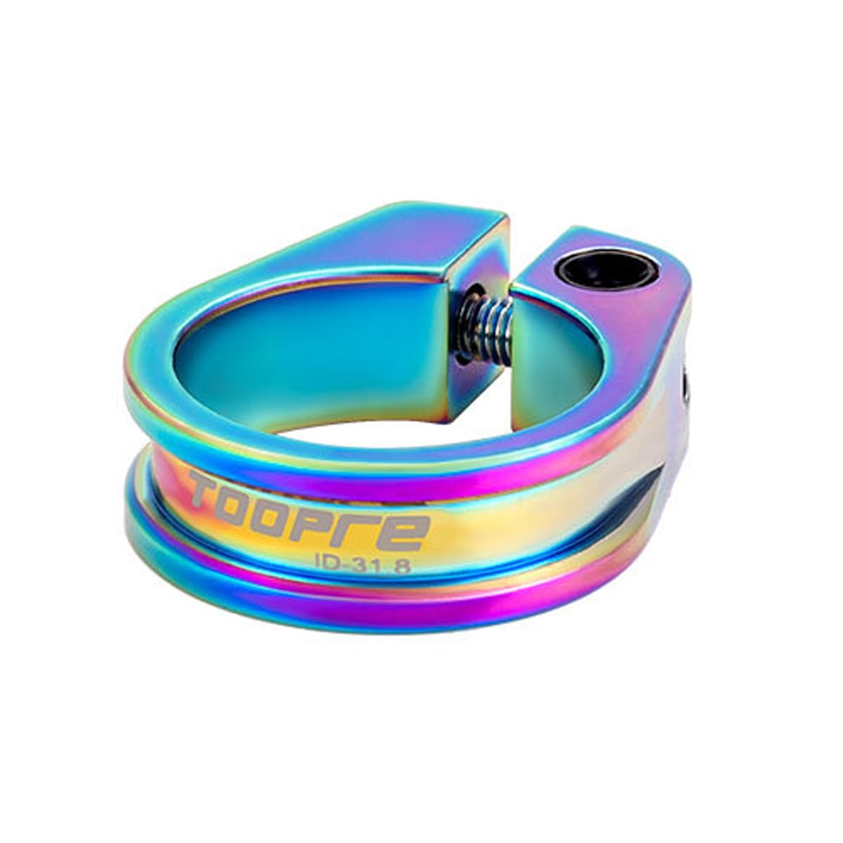 HOUSON Aluminum Alloy Bicycle Seat Clamp Quick Release for Mountain Bike Seat Tube 31.8mm Multicolor