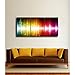 Gardenia Art - Beating Music Notes Canvas Wall Art Paintings Colorful Abstract Art Artwork for Home and Office Decoration, 16X24'' Per Piece, Unframed