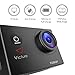 Victure Action Camera 4K WiFi Underwater Diving Camera 20MP Waterproof Sports Cam 170° Wide Angel 2 Inch LCD Display with 2 Pcs Rechargeable Batteries and Accessories Kits