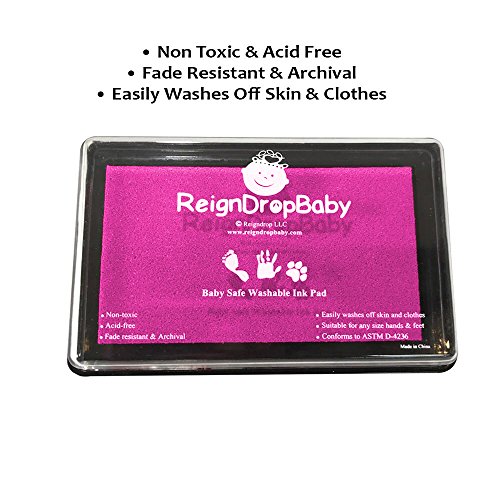 1 Baby+Footprint+Handprint+Ink+Pad