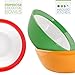 Primrose Colorful Bowls by Madero Kitchen Set of 6 PREMIUM Ceramic Breakfast Bowls - 6.2 Inches, 22 OZ - 100% Secure Packaging - BEAUTIFUL DESIGN and DIFFERENT COLOURS! Also individual items available