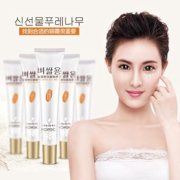 White Rice Essence Eye Essence Beauty Skin Care Eye Serum Instantly Ageless Remove Dark Circle Whitening Anti Aging Anti Wrinkle Amazon In Beauty