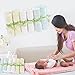Brooklyn Bamboo Baby Washcloth / Wipes 6 Pack Organic, SOFT, Larger 10
