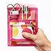 6 Piece Protective Lab Coat Pocket Organizer Kit Has Cute Polka-Dots, Has 6 Pockets Packed with the Most Needed Accessories.
