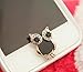 eBADA Cute Vintage Owl Charm phone Home Return Keys Buttons Sticker For iPhone 4S iPhone 5 iPod Touch iPad Repair Fix Replace Replacement