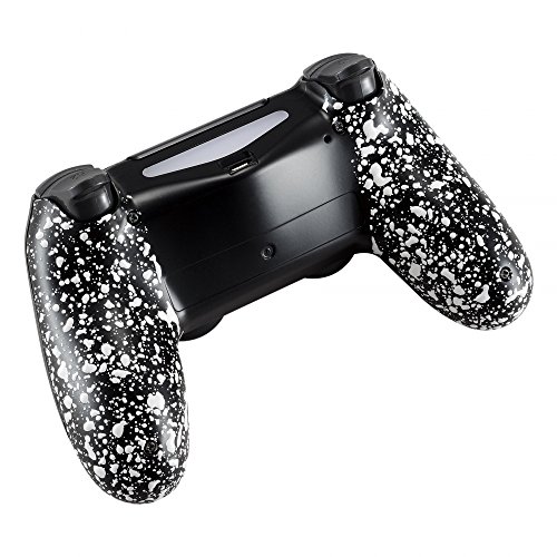 eXtremeRate Textured White Bottom Shell, Comfortable Non-Slip Back ...