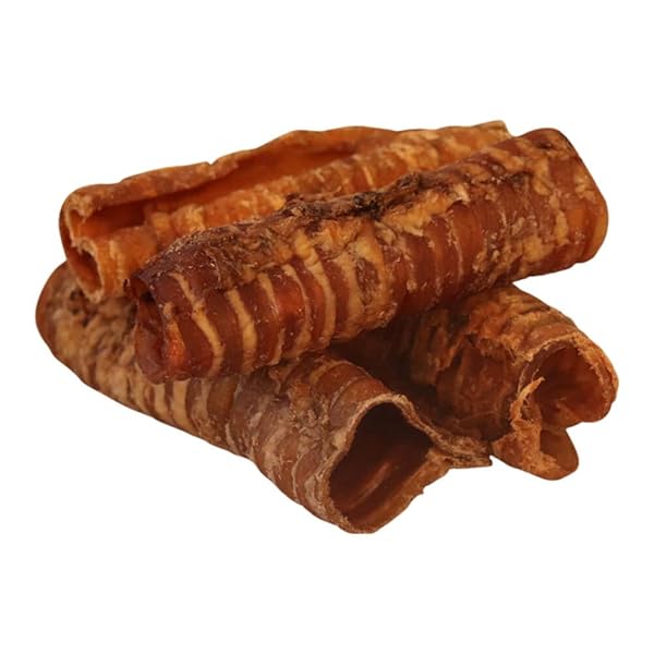 PET’S CHOICE DOG TREATS, BEEF TRACHEA, ALL NATURAL, 4 COUNT, (BF-TRACHEA)