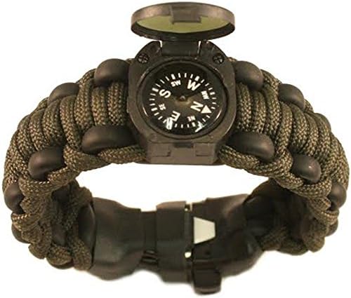 Adventure Paracord Survival Bracelet - Most Advanced Paracord Bracelet Ever Made - Made in the USA - Survival Kit