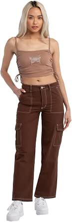 FULL TILT Contrast Stitch Cargo Pants 
