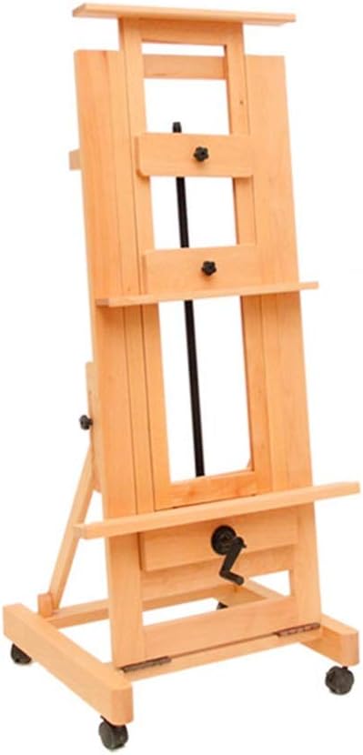 Art Easel for Watercolor Professional Studio Easel (max Canvas Size 210cm / 72,83 inches) -708 (Color : Wood)