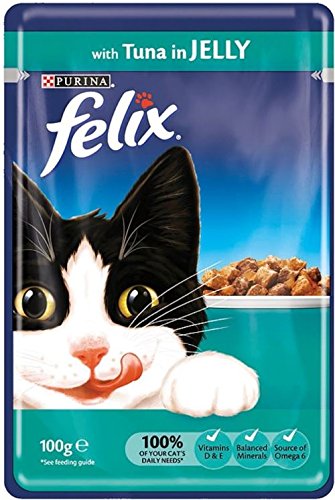 felix tuna in jelly pouches