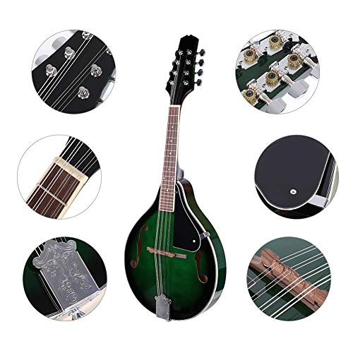 1 Mandolin+8+String+Carry+Storage+Green