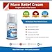 MaxX Labs Pain Relief Cream - Effective for Treatment of Pain Caused by Inflammation - Formulated with Celadrin and Capsaicin - 3 Oz Pump Bottle