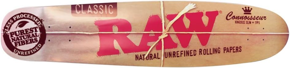 Raw Longboard Skateboard Deck 40 x 8.75