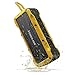Poweradd MusicFly Indoor/Outdoor Portable Wireless Bluetooth Speakers, 36W Loud Volume, Dynamic Stereo, IPX7 Waterproof, Sandproof, Shockproof, Built in Mic, 24 Hours Playtime, Yellow