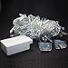 inextStation LED Light 110V 6W 10m 32.8ft 100 LED Bulbs Fairy Light String Holiday LED Outdoor Lighting for Christmas Party Decoration Waterproof (RGB)