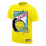 WWE Bayley Bayley's Gonna Hug You T-Shirt Yellow Medium