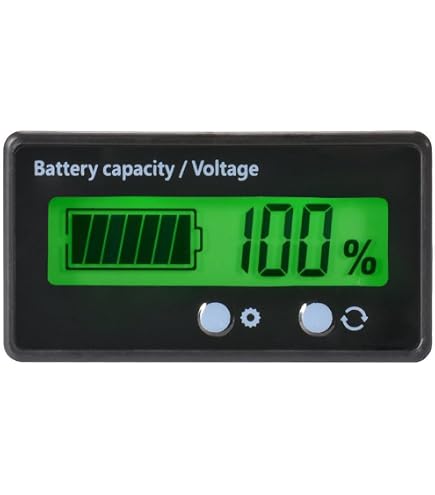 Indicateur De Batterie 12/24V 36V 48V Étanche IP68 - Pour Chariot De Golf, Voiturette, NInE-ROnG
