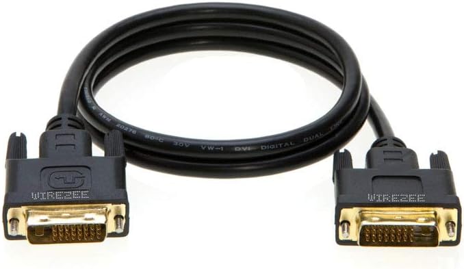 DVI-D Cable Dual Link DVI to DVI Male Wire 24+1 Pin 3ft 6ft 10ft 15ft 25ft (10FT)