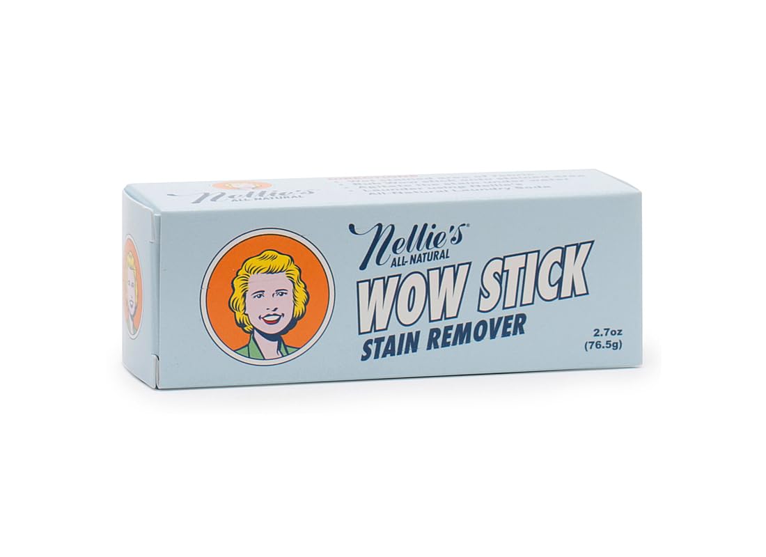 Nellies All-Natural Wow Stick Stain Remover, 76.5 g