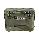 Vibe Element 20 Quart Rotomolded Hard Shell Cooler with Bottle Opener | Hunter Camo