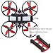 Crazepony 4pcs Propellers Red and Tiny Whoop Eachine E010 RC Quadcopter Frame
