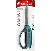 SINGER 00565 9-1/2-Inch ProSeries Spring Assist Scissor with Comfort Grip, Teal