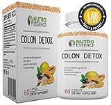 Nutro Essence Colon Detox Cleansing Dietary Supplement 60 Capsules | Natural Formula With Fruit Extracts & Antioxidants | Improve Digestion, Cleanse Bowel, Alleviate Bloating & Promote Weight Loss