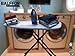 Balffor Ironing Board Cover and Pad (Metallic Grey, 18