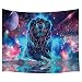 BJYHIYH Psychedelic Lion Tapestry Universe Galaxy Tapestry Trippy Space Tapestries Wall Art for Bedroom Living Room Dorm Decor(59.1"&times;39.4")
