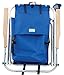 Rio Gear Deluxe Aluminum 4-Position Backpack Chair with Large Storage Pouch