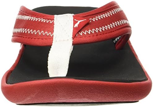 puma black thong flip flop