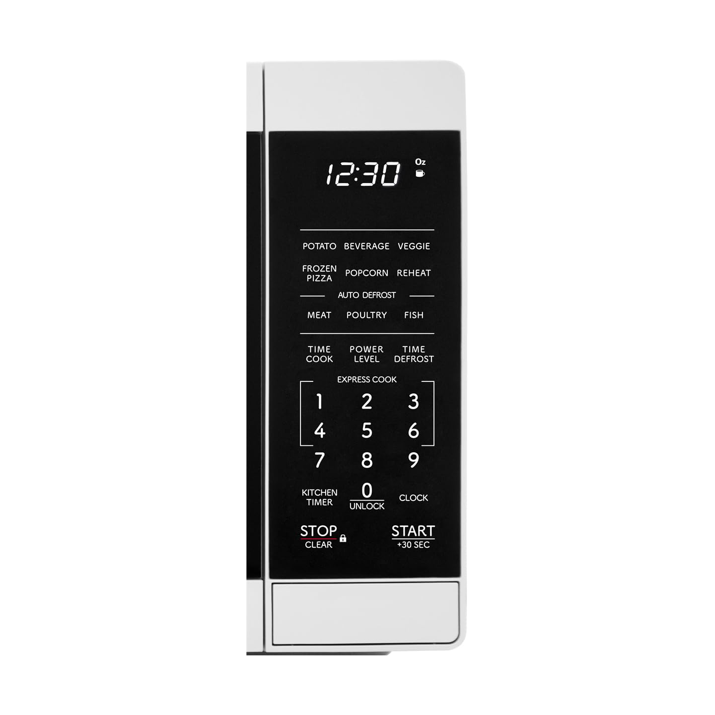 Sharp Compact Countertop Microwave Oven with Removable 10
