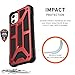 URBAN ARMOR GEAR UAG Designed for iPhone 11 [6.1-inch Screen] Monarch Feather-Light Rugged [Crimson] Military Drop Tested iPhone Case