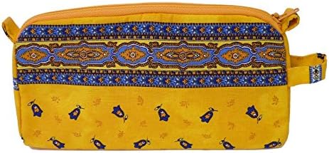 TOSELLI - TRADITION Provence Quilted Make Up Pouch - TOS2705 - Deco Border