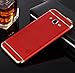 Galaxy J7 Case, Ranyi [3 in 1 Hybrid] [Anti-Slip] [Metal Texture] Slim Fit Full Body Design Metal Painting Bumper + Matte Hard Back Cover Case for Samsung Galaxy J7 (2015), red