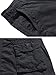 WenVen Men's Cotton Twill Cargo Shorts Outdoor Wear Lightweight (No.4 Charcoal, 36)
