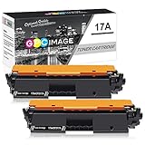 GPC Image Compatible Toner Cartridge Replacement for HP 17A CF217A Toner to use with Laserjet Pro M102w M130nw M130fw M130fn M102a M130a Laserjet Pro MFP M130 M102 Series Printer (2-Black) with Chip