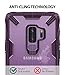 Ringke Fusion-X Compatible with Galaxy S9 Plus Case Transparent Military Drop Tested Defense Hard PC Back TPU Bumper Resistant Protection Cover for Galaxy S 9 Plus (2018) - Lilac Purple