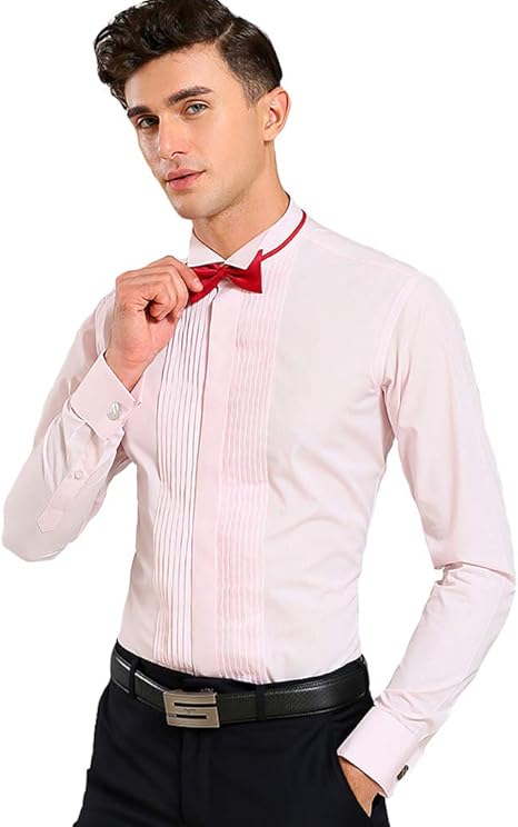 Amazon Manmaster マンマスター 長袖シャツ ワイシャツ 蝶ネクタイ付き フリル ステージ 衣装 メンズ Ch8 シャツ 通販 Amazon Manmaster マンマスター 長袖シャツ ワイシャツ 蝶ネクタイ付き フリル ステージ 衣装 メンズ Ch8 シャツ 通販