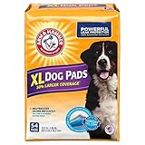 Arm & Hammer Extra Large Pet Training and Puppy Pads 22.5-inch by 30-inch (X-Large- 54 count)