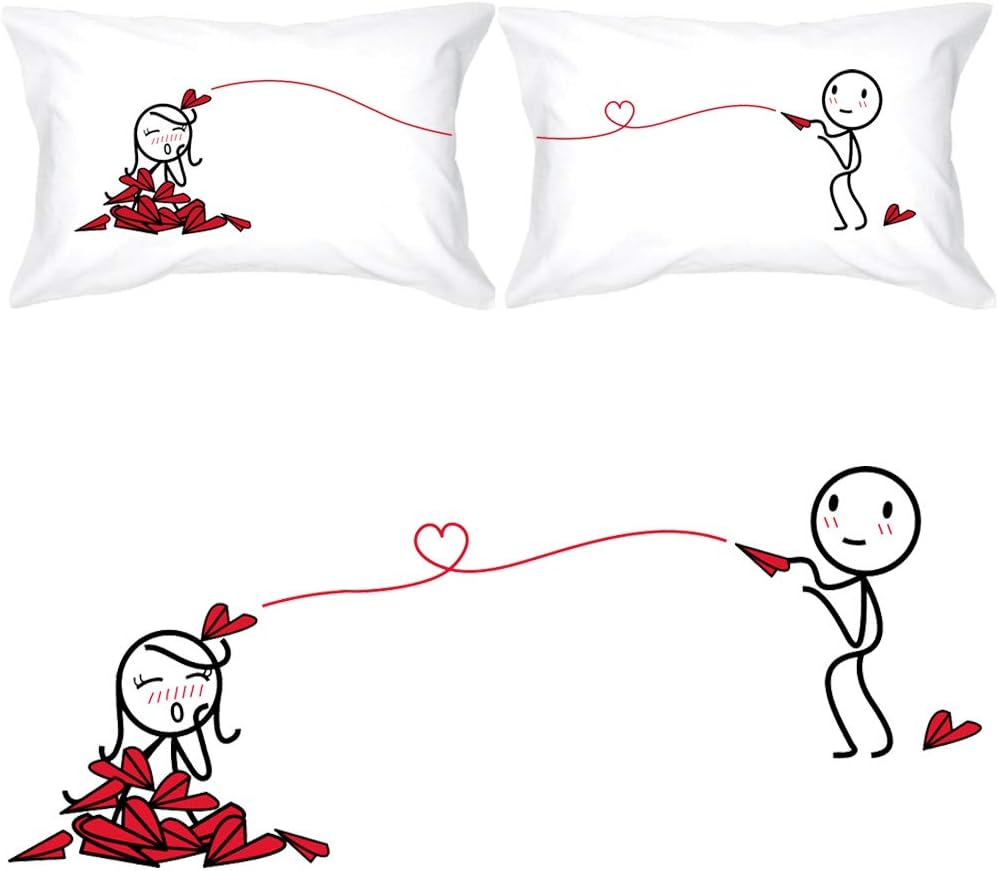 Amazon Com Boldloft Love Will Find A Way Couple Pillowcases His And Her Pillow Cases Gifts For Couples Boyfriend Girlfriend Long Distance Relationships Anniversary Valentines Day For Husband Wife Home Kitchen